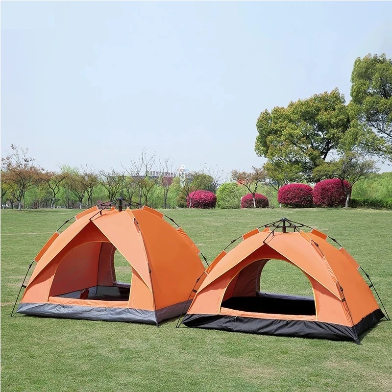 3-4 Person Outdoor Automatic Quick Open Tent Waterproof Tent Camping Family Outdoor Llightweight Instant Setup Tourist Tent