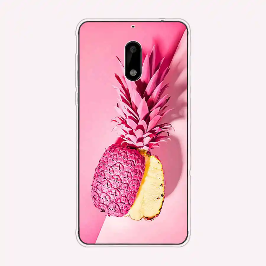 Phone Case For Nokia 6 2017 TA-1021 Silicone Cover Full Protective TPU Case For Nokia 6 nokia6 Back Bumper Coque Case