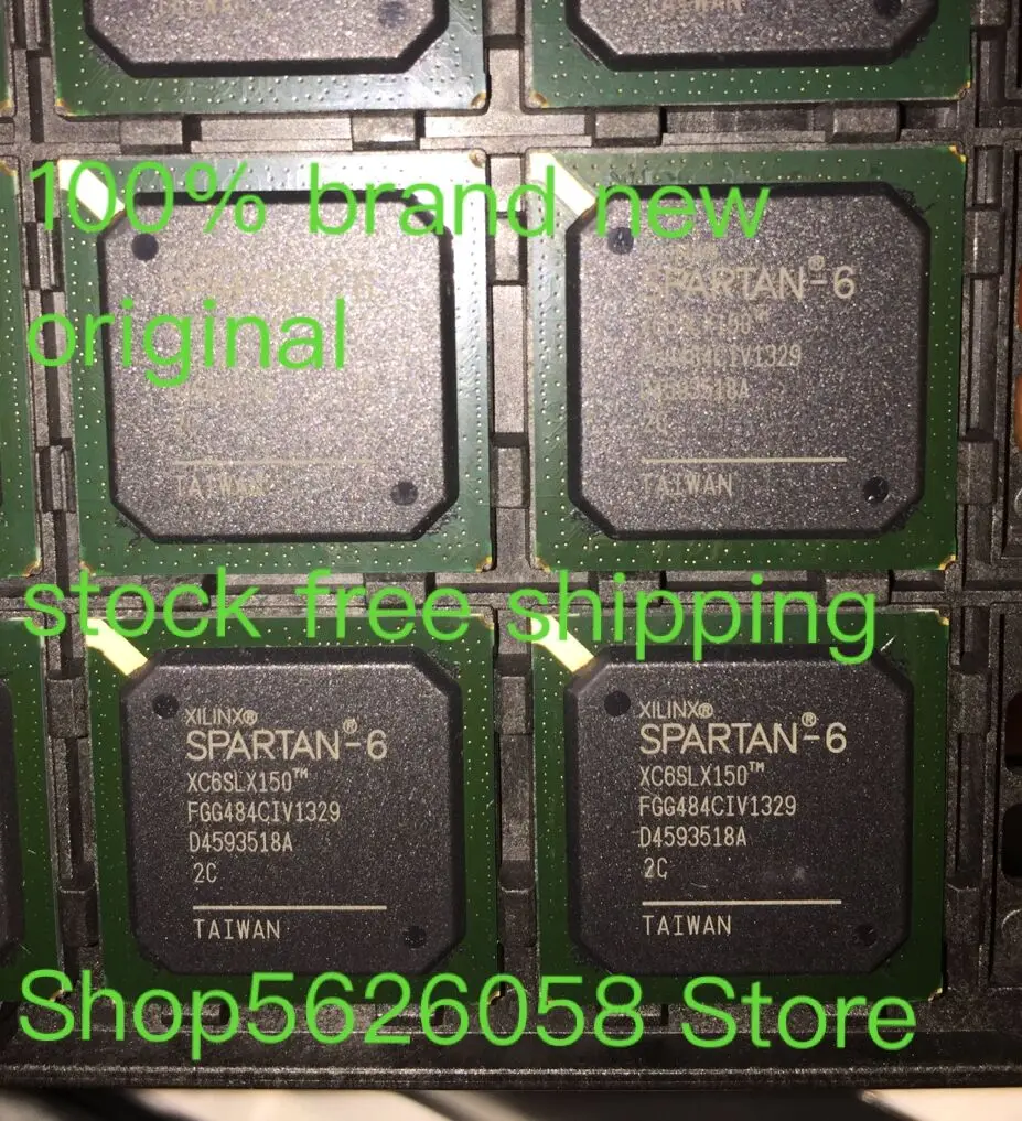 1PCS/LOT XC6SLX150-2FGG484C XC6SLX150 BGA484 BGA 100% brand new in stock