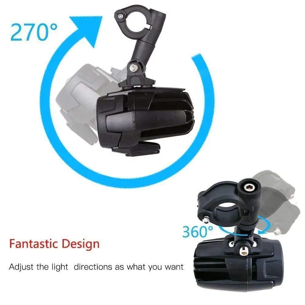 For BMW R1200 gs Auxiliary Lights Motorcycle 40W 6000K Spot Driving Fog Lamps For BMW R1200GS F800GS F700GS F650 K1600