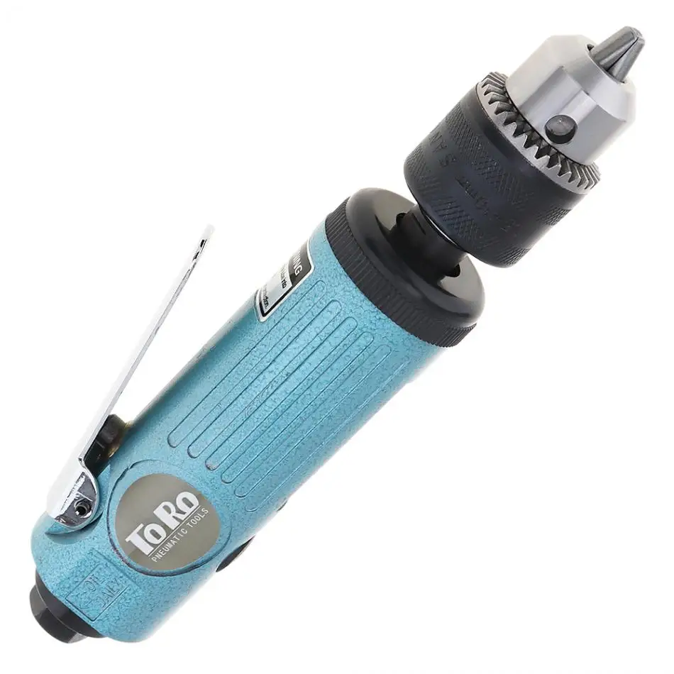 Pneumatic Drill22000RPM High Speed Straight Pneumatic Drill Machine with 1.5-10mm Chuck for Drilling / Grinding