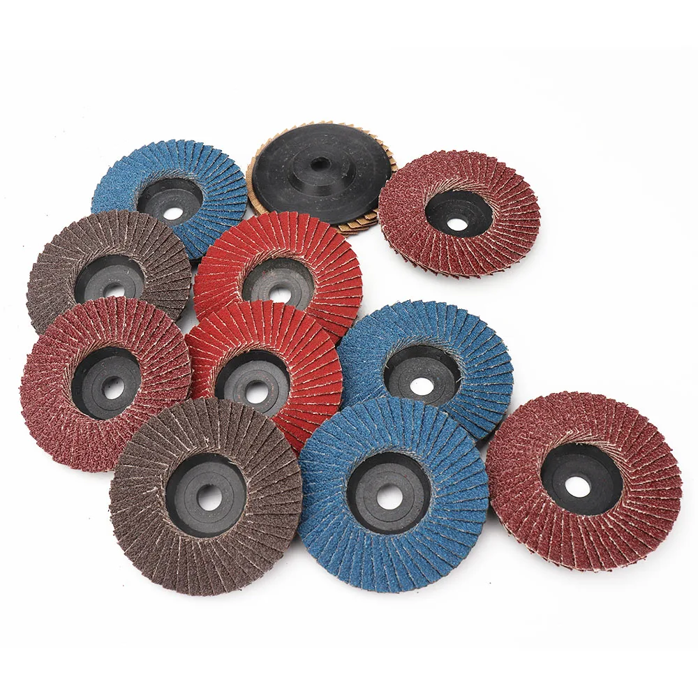 2-8 3Inch 75Mm Sập Đĩa Chà Nhám Đĩa 80 Nhám Mài Mòn Dụng Cụ Cắt Gỗ Mài Bánh Xe lưỡi Dao Cho Máy Mài Góc Đánh Bóng
