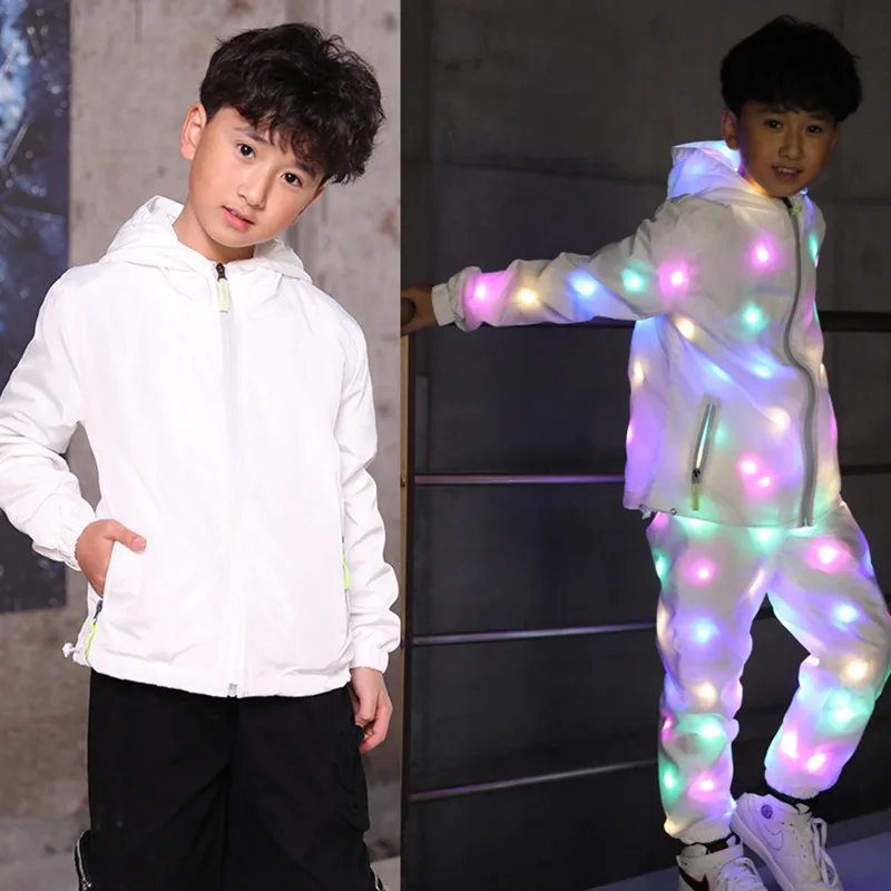 Illuminating Light Pants Creative Waterproof Clothes Dancing LED Lighs Pant Christmas Party Clothes Luminous Costume