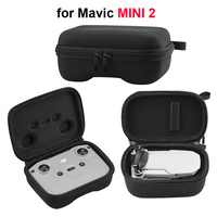 Portable Mini Carrying Case Storage Bag for DJI Mavic Mini 2 Drone Remote Controller Protector Waterproof Hardshell Box Handbag