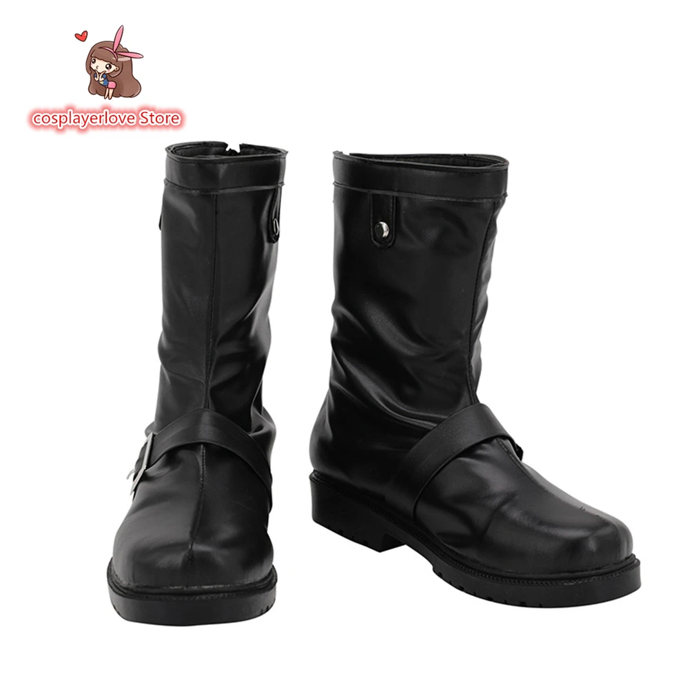 앙상블 스타 츠키나가 레오 코스프레 신발 부츠, 할로윈 크리스마스 및 카니발용 맞춤 제작