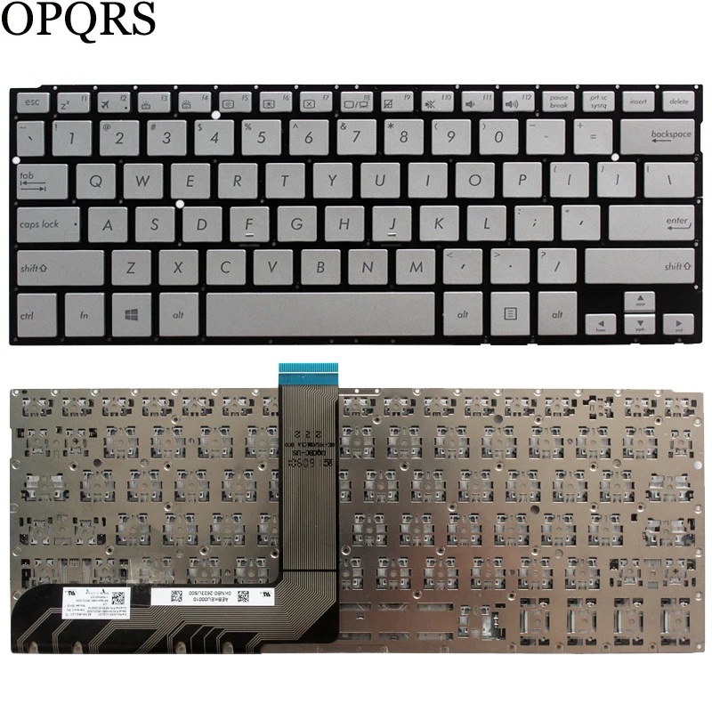 

Новая Серебристая Клавиатура для ноутбука ASUS TP300, TP300L, TP300LD, Q302, Q302LA, Q304, TP300LA, TP300LG, TP300UA на английском языке