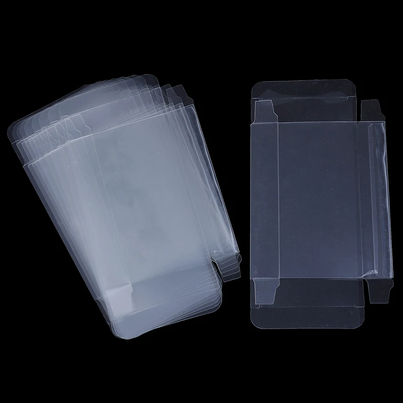 

500PCS Clear Transparent Box Case For Nintend N64 Cartridge CIB Protectors