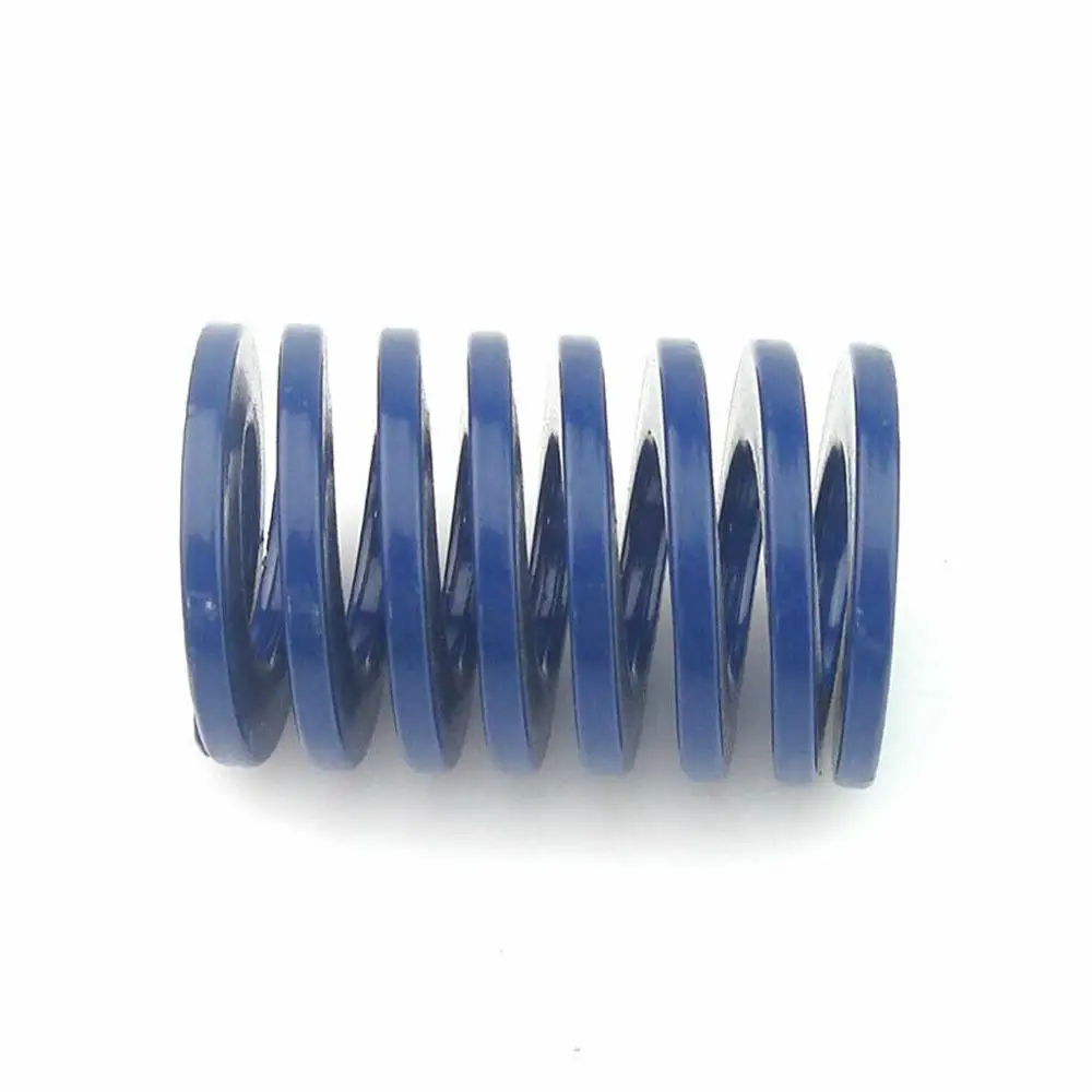 Hot Sale 2Pcs Blue Light Load Spiral Stamping Compression Die Spring Outer Diameter 12mm Inner Diameter 6mm Length 20-150mm