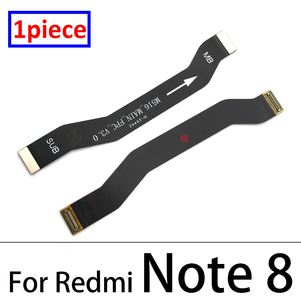 Imagem -03 - Placa-mãe com Cabo Flex Placa-mãe para Xiaomi Redmi 9a 9c 6a 8a Note 10 10s Pro Note 11 4g 5g 50 Pcs Lote