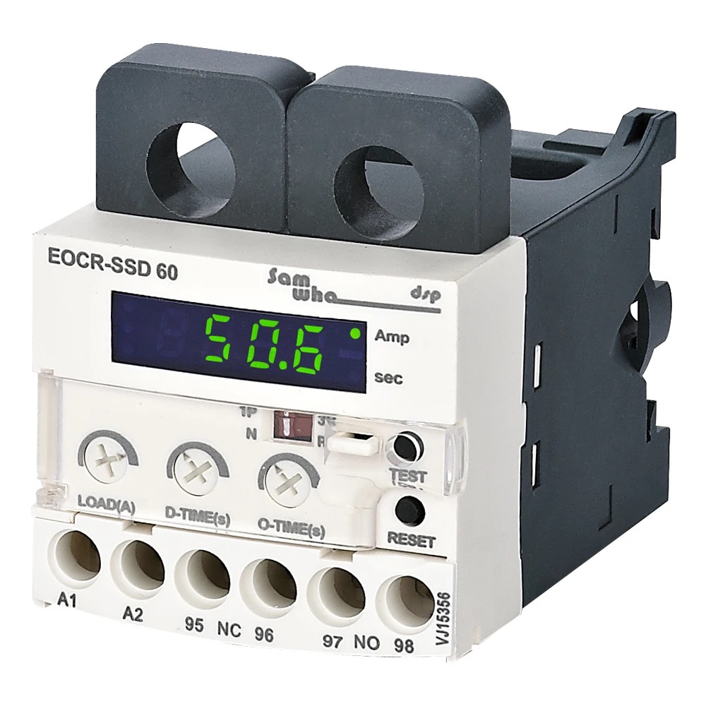 Samwha-Dsp EOCR-SSD Digital Electronic Overload Relay Motor Protector Thermal Overload Relay