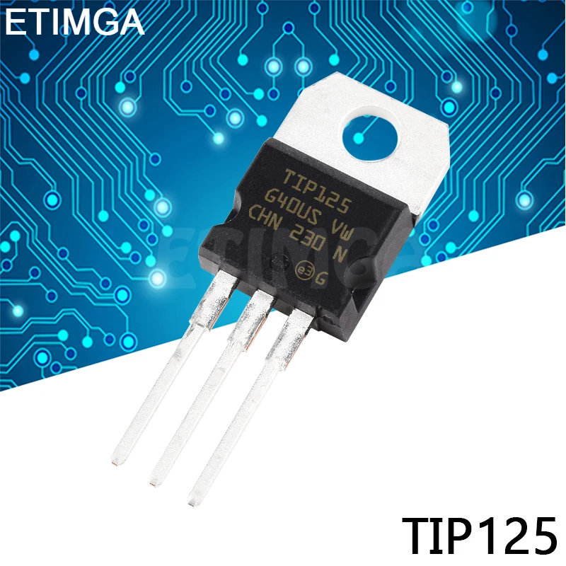 10PCS/LOT TIP125 TO-220 Transistor 5A 60V