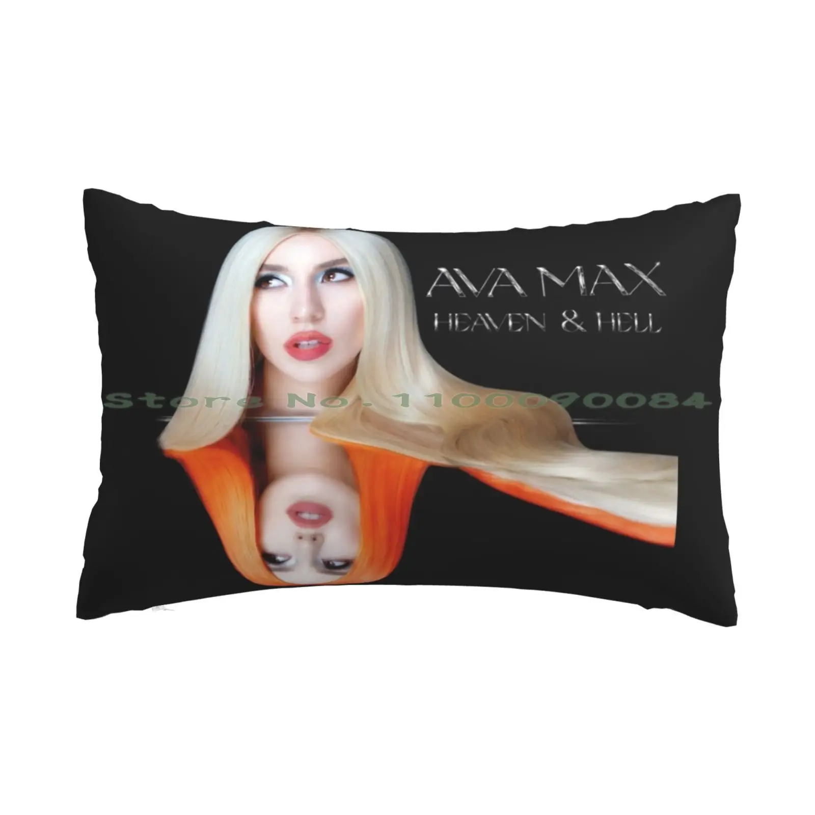 Ava Max 1 Moodem Heaven And Hell Pillow Case 20x30 50*75 Sofa Bedroom Ava Max 1 Moodem Heaven And Hell Long Rectangle