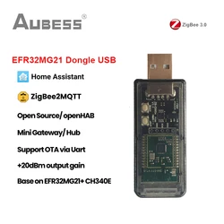 ZigBee 3.0 ZB-GW04 USB Dongle Wireless Zigbee Gateway Analyzer Zigbee2MQTT USB Interface Capture ZHA NCP Home Assistant openHAB