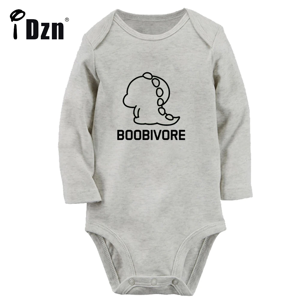 

Boobivore Dinosaur Cute Baby Boys Girls Bodysuit Get Milk Or Cry Trying Funny Rompers Future Voter Jumpsuit Can't Touch This