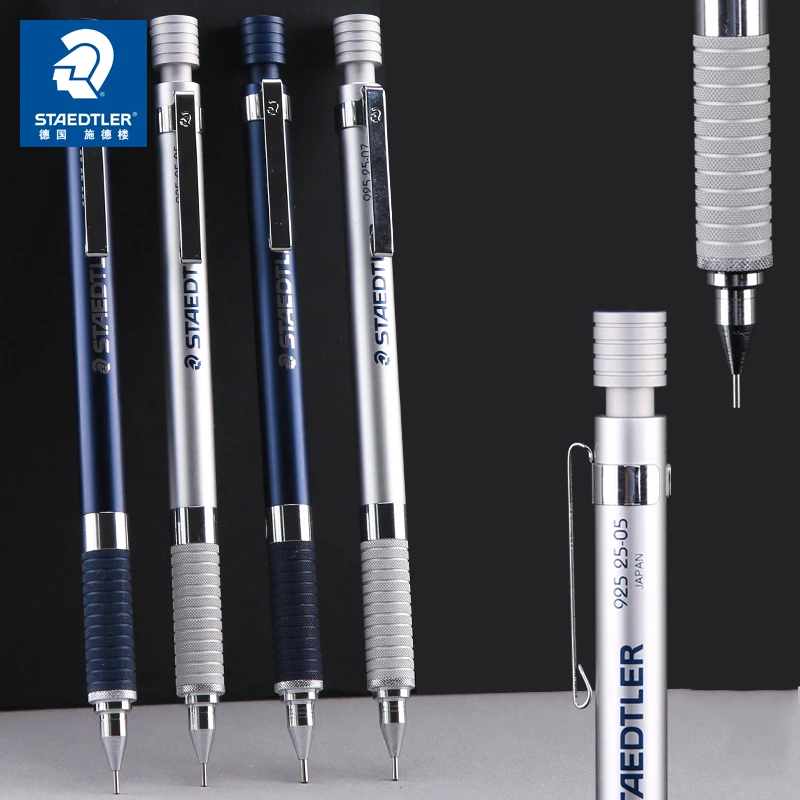 

STAEDTLER 925 25/35 metal rod drawing automatic movable pencil metal rod Send lead/rubber drawing pencil 0.3/0.5/0.7/0.9/1.3/2.0