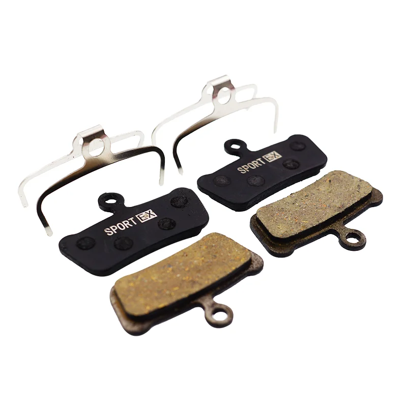 4 Pairs, Bicycle Disc Brake Pads for SRAM Guide G2, RSC, RS, R, Avid Trial Caliper, Sport EX Resin