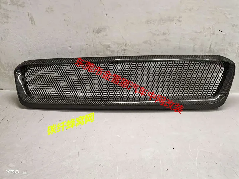 Fit for  Subaru Impreza STI WRX VAB VAF modified carbon fiber mesh CS front face face change without standard mesh