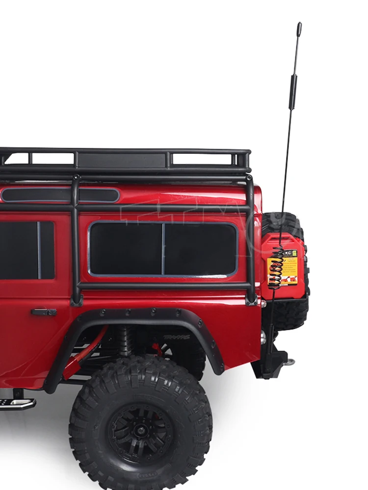 Antenne décorative en métal pour inoler TRtage RC 1/10, TRX6 Axial SCX10 90046 D90 D110 TF2 Right86100 Tamiya CC01 YIKONG RC