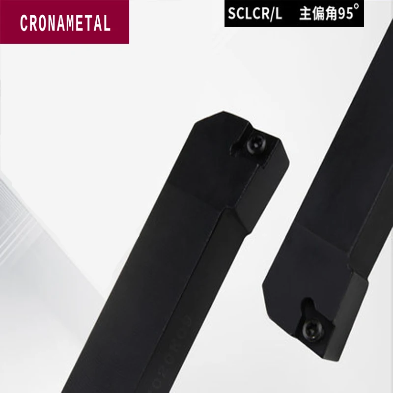 CRONAMETAL เครื่องกลึงโลหะภายนอก 95 ° ขวา/ซ้ายเครื่องมือ SCLCR2020K09/1212F06