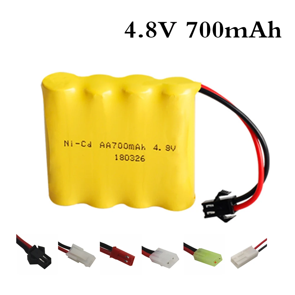 Ni-Cd  4.8 V 700mAh Remote Control Toys Electric toy security facilities electric toy AA battery group For Lynrc Rock Crawler