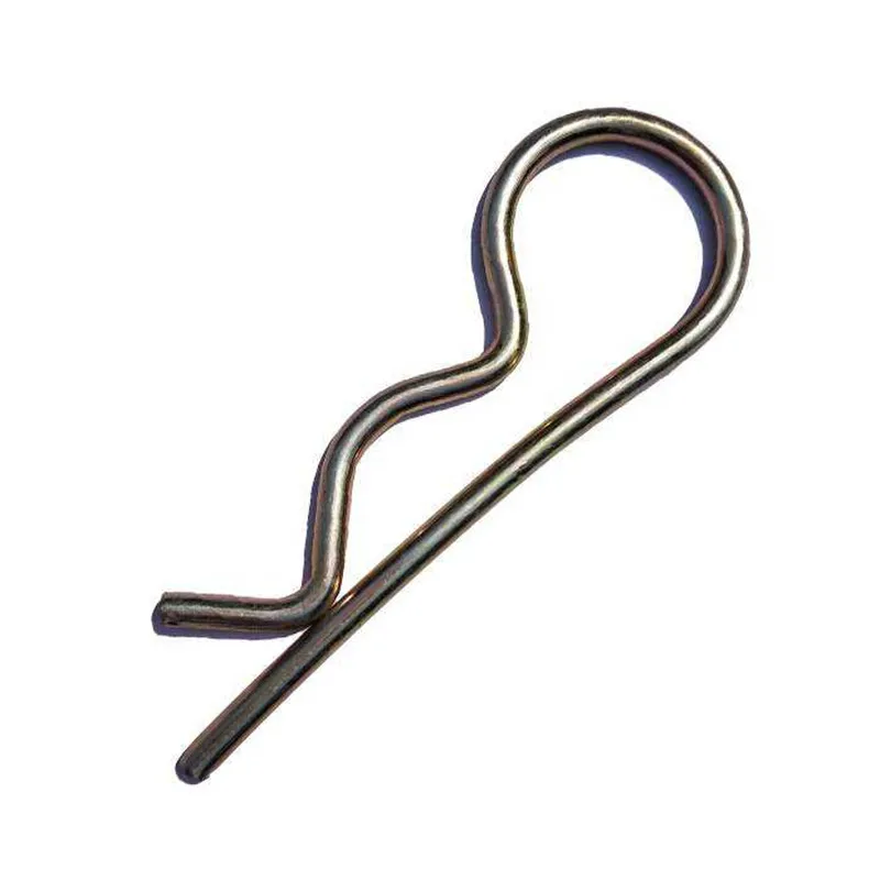 M1.2-M4 DIN11024 JIS B1360SPA Anti-Rust Hair Pin Hitch Retaining R Clip Lynch Cotter Spring Split Cotter Pins Fastener Pin