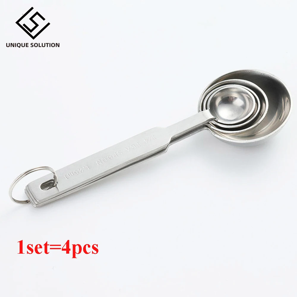 Measuring Spoons Set - Heavy Duty Stainless Steel Measuring Tools For Kitchen Cooking and Home Baking