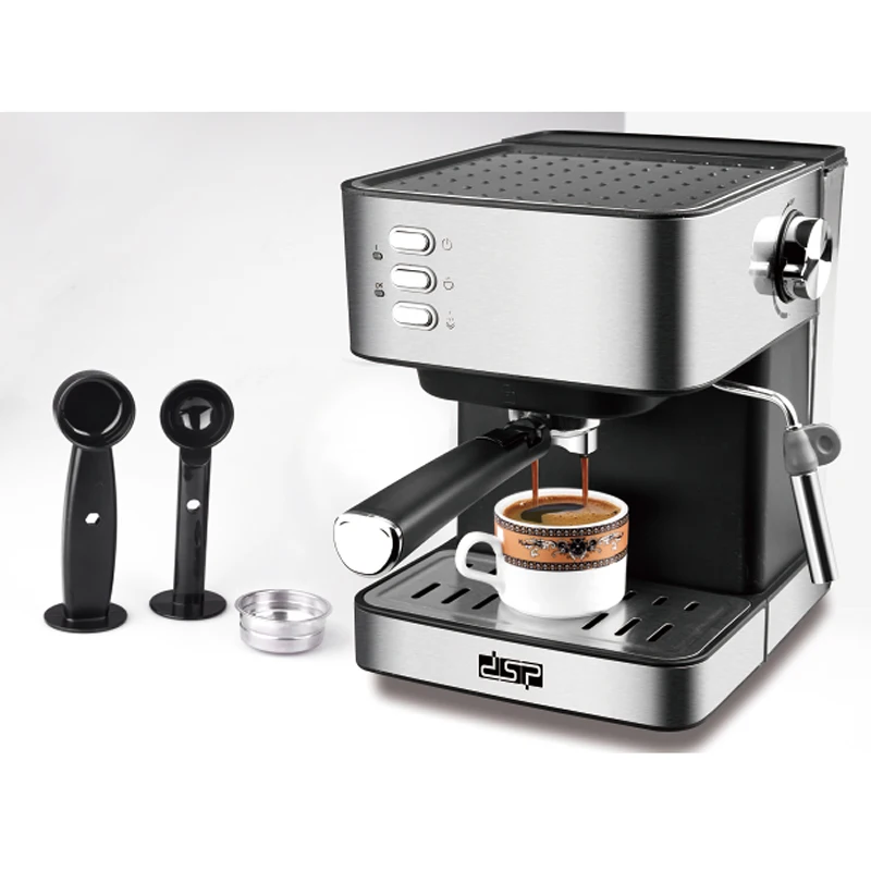 15 Bar Automatische Italienische Typ Espresso Kaffee Maschine Machen Espresso Und Cappuccino Mit 1,5 L Tetachable Transparent Wasser Tank