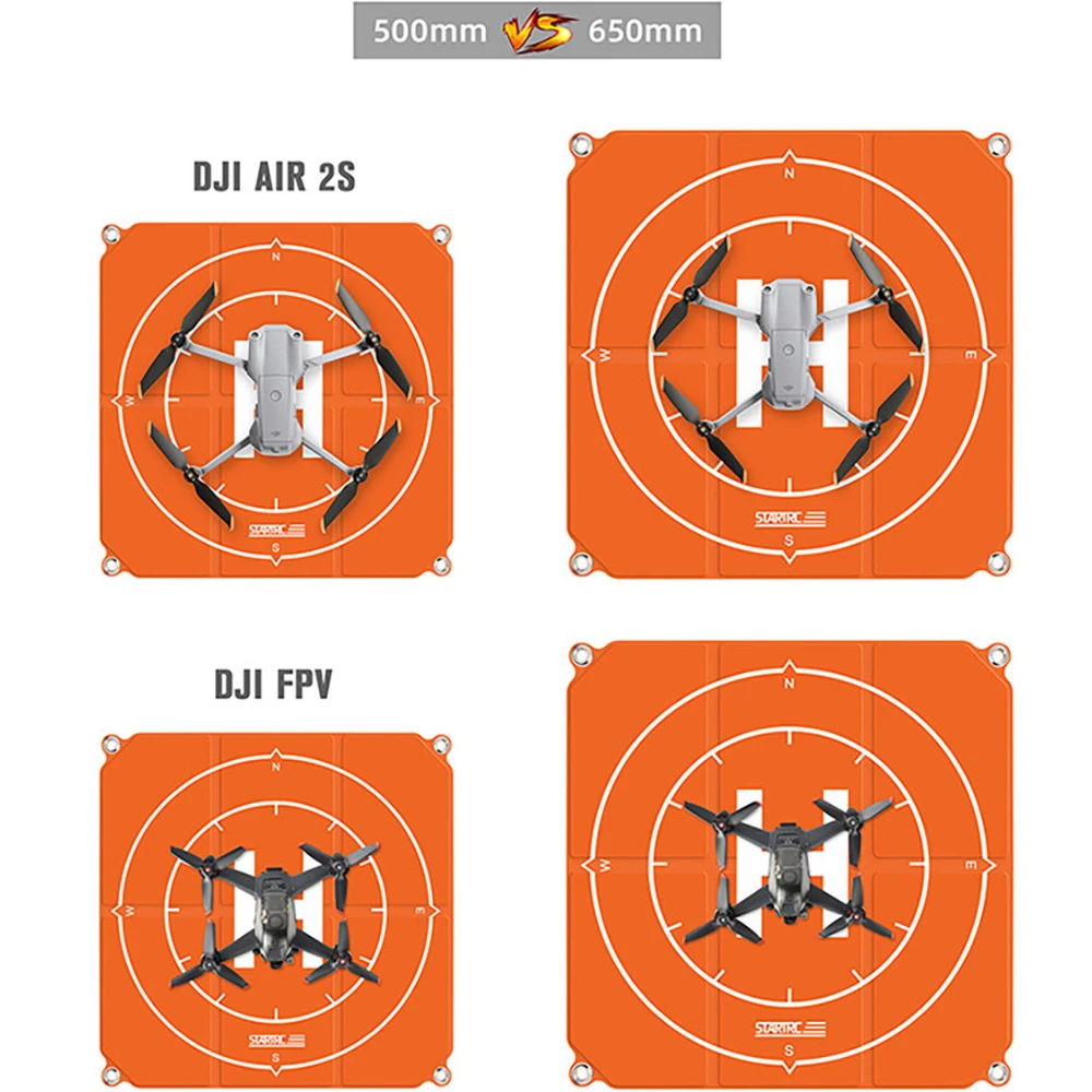 Landing Pad 65/110/56/80cm Foldable Parking Mat Universal For DJI M300 RTK/Mavic Air 2S/Insprie 2/Phantom 4 Pro/Husban Mini SE