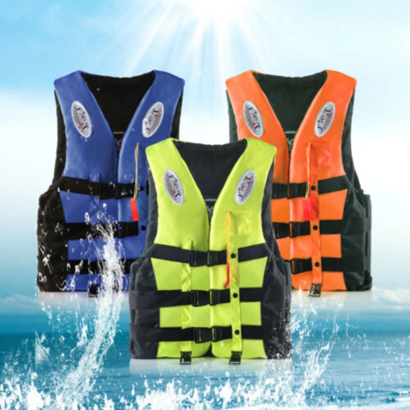 Neoprene Life for Adult Children New Water Sport Buoyancy Life Vest Swimming Boating Skiing Driving Vest Drifting