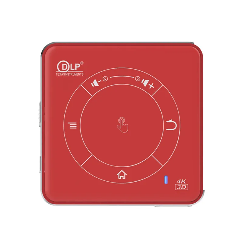 NEW smart P11 Pocket 4K 3D Projector android9.0 2.4G 5G wifi Bluetooth5.0 home proyector 4G RAM 32G ROM option video game beamer