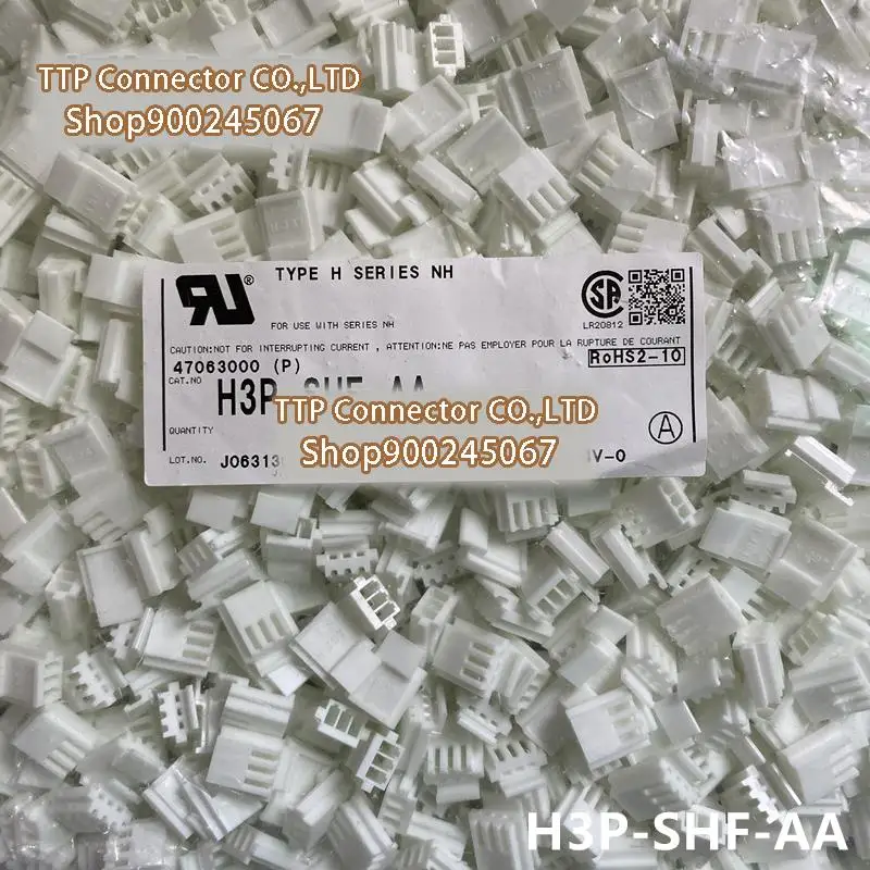 

100pcs/lot Connector H3P-SHF-AA 3P Plastic shell 2.5mm Leg width 100% New and Origianl