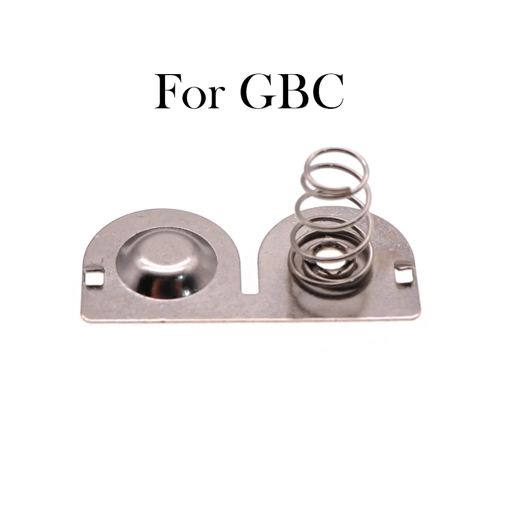 Battery Terminals Spring Contacts Battery Spring Replacement for Nintendo Game Boy Advance Game Console for GBP GBA GBC GB