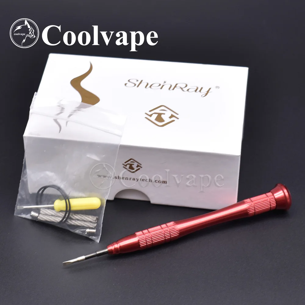 Shenray Fenris RDTA atomizer e cigarette tank 10ml 25mm Airflow Control Rebuildable Mechanical DIY Vape RTA vs Kayfun 5²