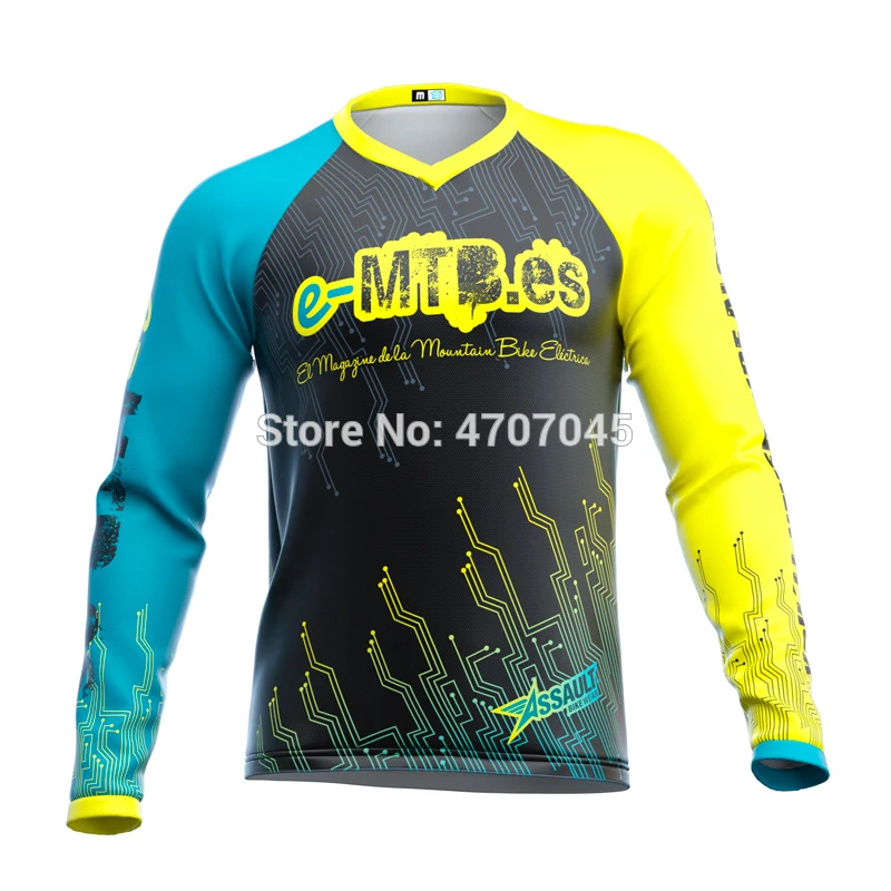 2022 cycling  enduro motocross jersey dh mtb jersey mx downhill jersey  bike shirt men's long sleeve cycling  shirt