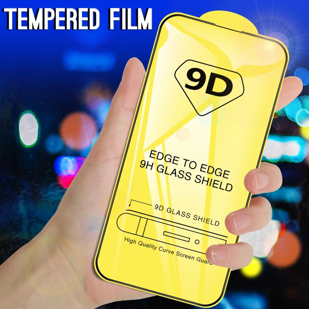 Protective Glass for iPhone 14 13 15 Pro Max Glass Screen Protector For iPhone 12 11 13 pro xr 15 7 8 plus Tempered Glass Cover