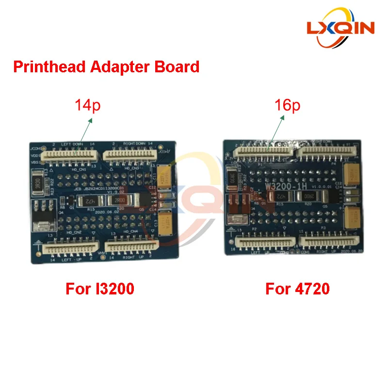 LXQIN Hoson I3200 Adapter Board for Epson I3200/4720 Printhead for Allwin Xuli Human Myjet Printer I3200 head Connector Transfer
