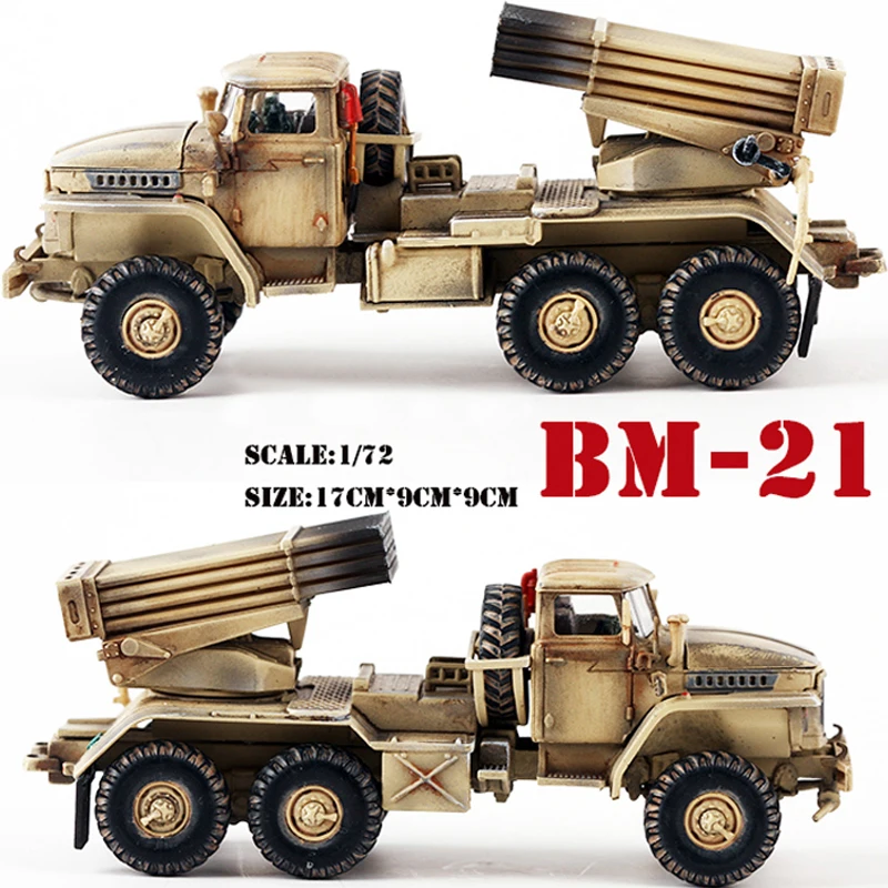 1/72  Soviet bm-21 champion Rocket Launcher  Iraq's inherent determination to act in 2017  Finished product collection model