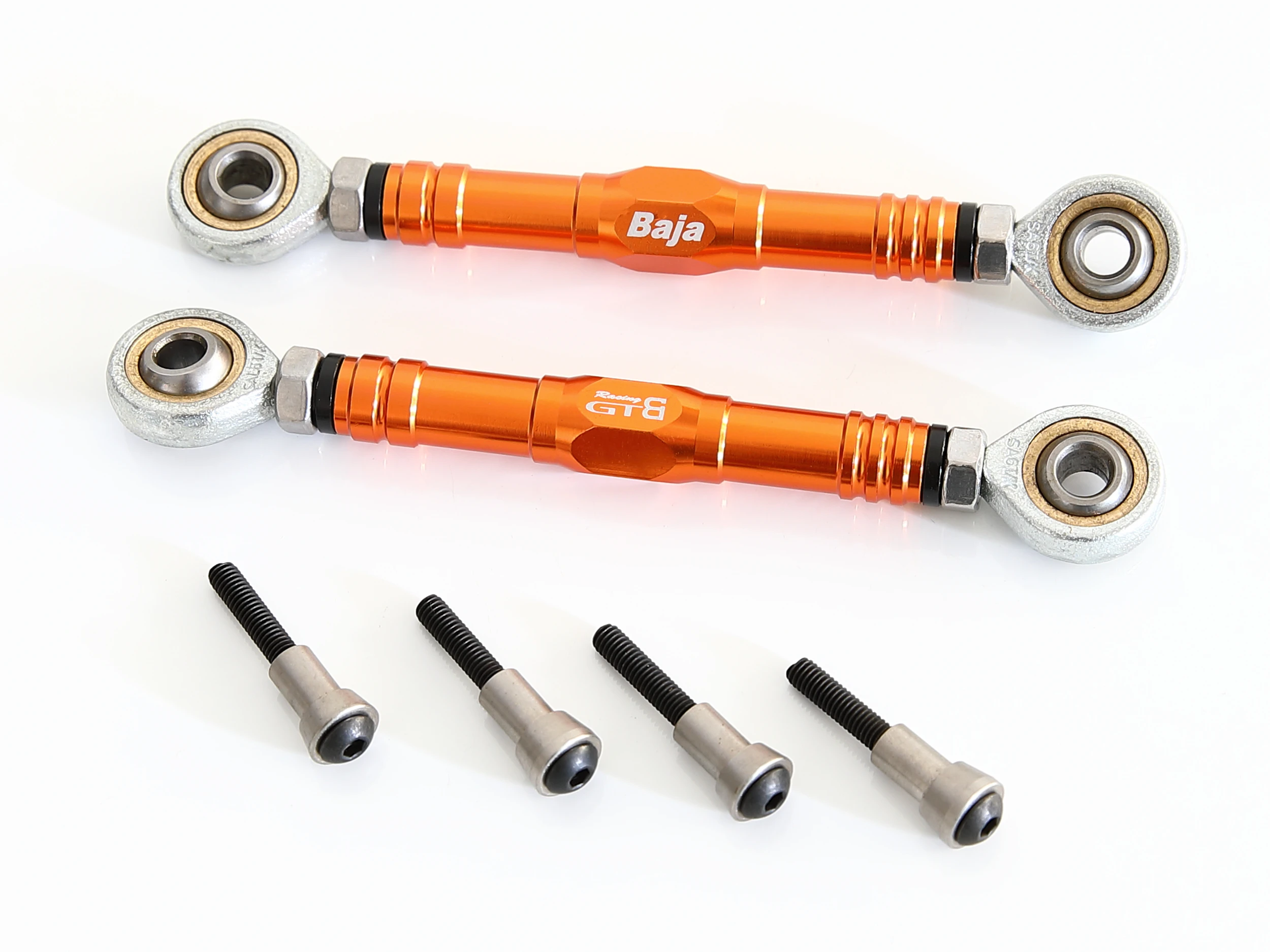 GTBracing HPI BAJA 5B Strengthen Metal Steering Turnbuckle Pull Tie Rod Set