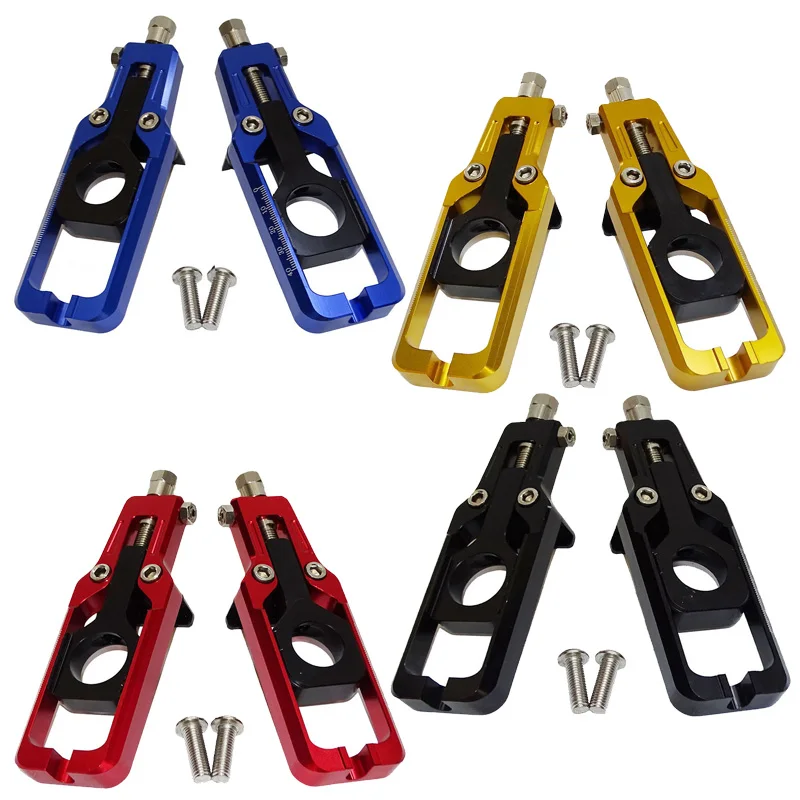 Motorcycle Rear Wheel Axle Blocks Chain Adjusters Tensioners for HONDA CBR1000RR CBR 1000 RR Fireblade SC57 2004 2005 2006 20007