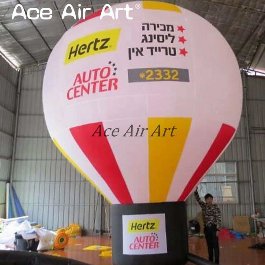 

Free Shipping 8ft/10ft/13ft Inflatable Hot Air Balloon Fire Balloon For Trade Show/Advertising Made By Ace Air Art