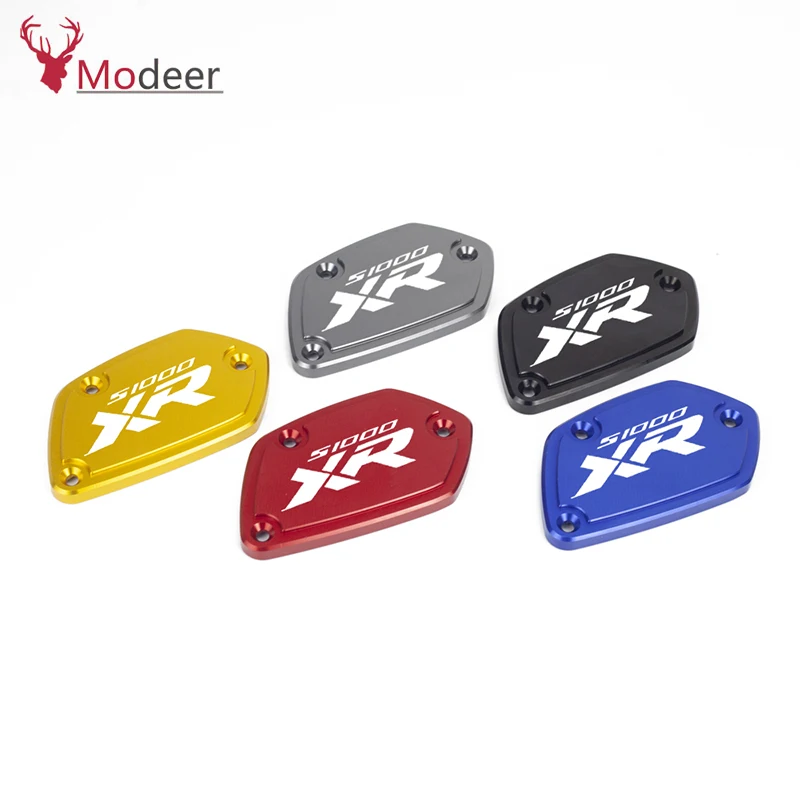 S1000XR CNC Aluminum Motorcycle brake reservoir cap For BMW S 1000 XR 1000XR S1000 XR Motorbike accessories brakes reservoir cap