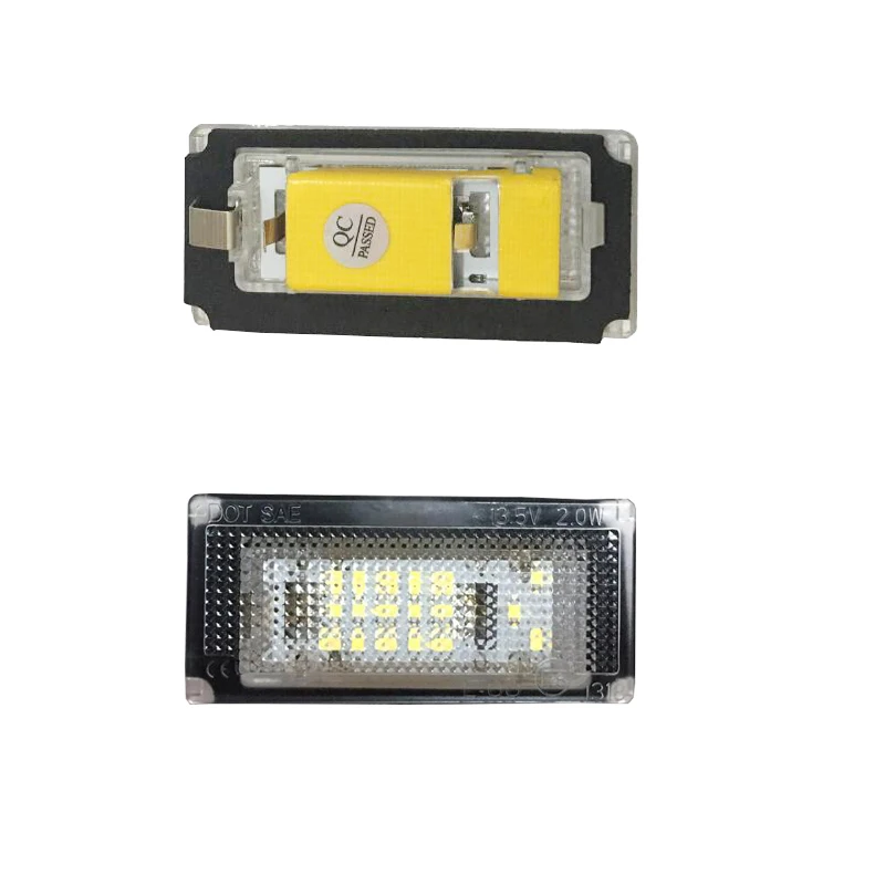 

For BMW E46 3 Series Sedan Touring Estate Compact 1998-2006 2007 No Error Car Led Number License Plate Light Lamps Accessories