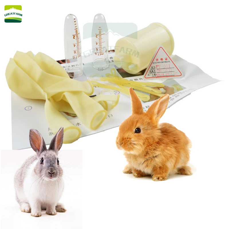 Rabbit artificial insemination kit semen collection equipment cup male rabbits tools collect artificial insemination equipment