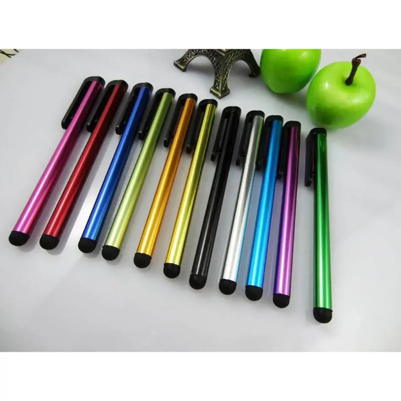 Clip Design Universal Soft Head For Phone Tablet Durable Pen Capacitive Pencil Pen X6HB