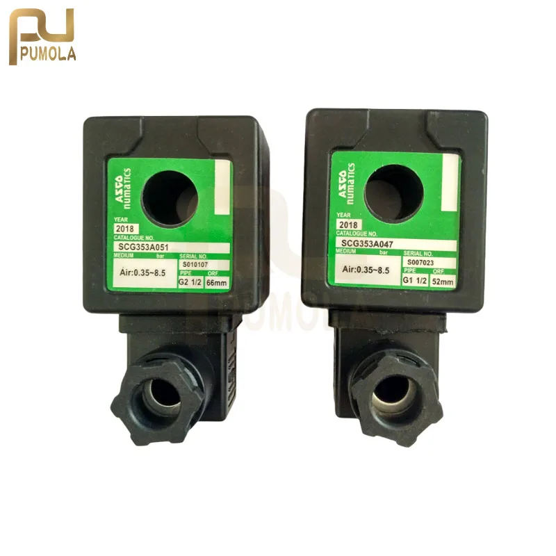 ASCO ชนิด SCG353A051วาล์ว Solenoid Coil พัลส์เจ็ทวาล์ว400425/325-117/142 A047/044/060