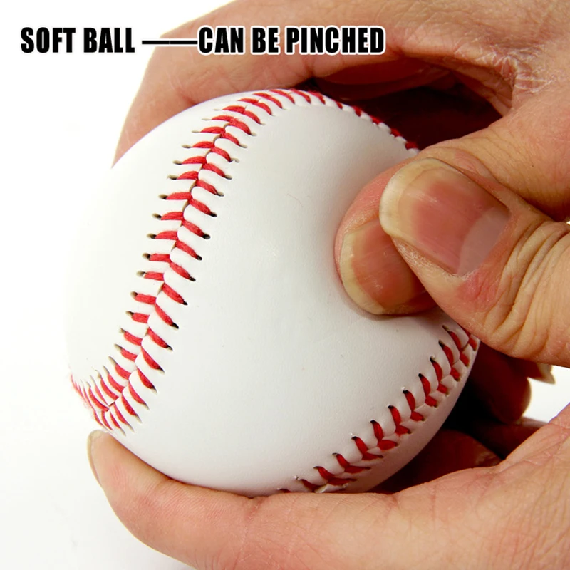 Baseball No. 9 Softball Hardball Training Handmade Balls Fitness Products White Safety Kid Baseballs Men\'s Practice Team Game