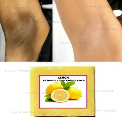 Underarm Lightening Soap ,Lemon Dark Armpits Soap, Dark Spots Remover Soap