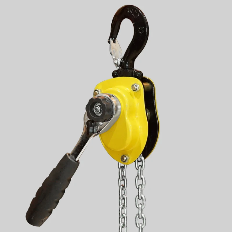 0.5T Portable Pulling Lifter High Capacity Mini Manual Chain Hoist for Heavy Lifting Small Size Body