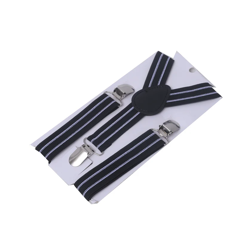 2.5cm Width Children Suspenders Belt Baby Boys Girls Clip-on Y-Back Braces Elastic Kids Costume Adjustable Strap Children Belt