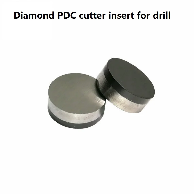 2PCS Diamond PDC cutter insert 13mm 1304 1308 carbide Geological bit composite for mining drill bits Rock Tools well drilling